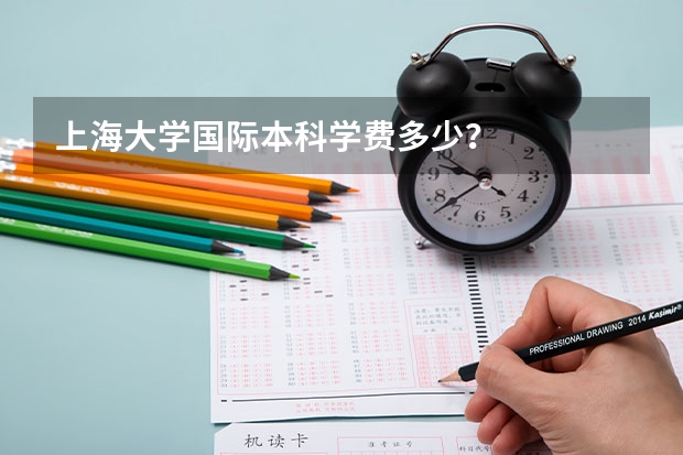 上海大学国际本科学费多少?