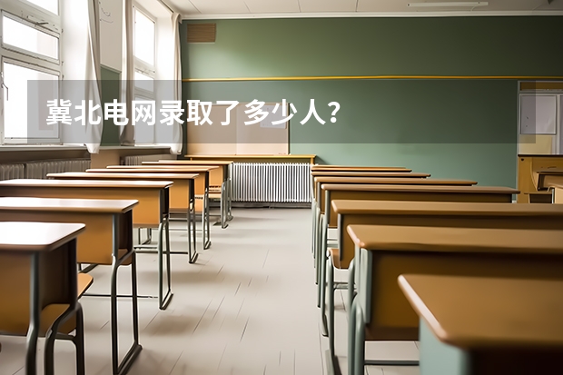 冀北电网录取了多少人?