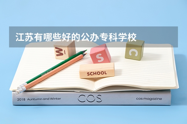 江苏有哪些好的公办专科学校