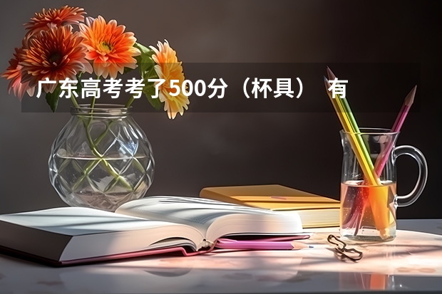 广东高考考了500分(杯具) 有什么好的3A的学校读