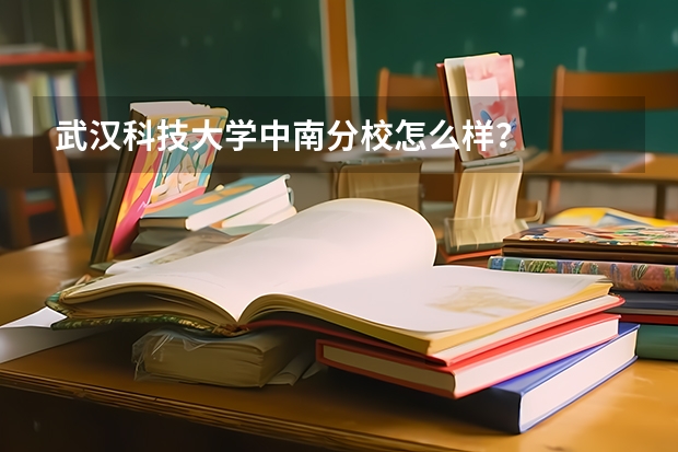 武汉科技大学中南分校怎么样?