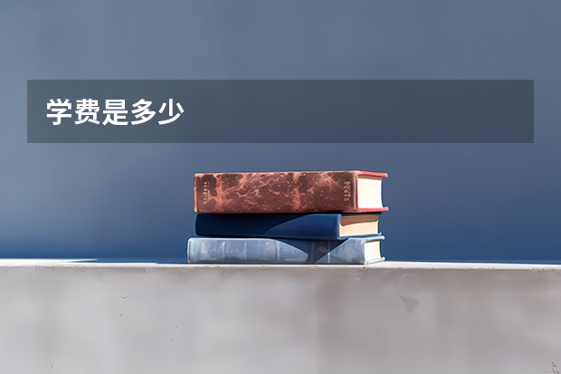学费是多少