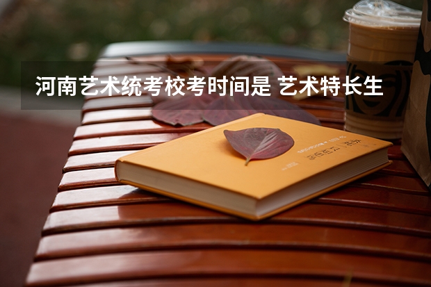 河南艺术统考校考时间是 艺术特长生和艺考生的区别