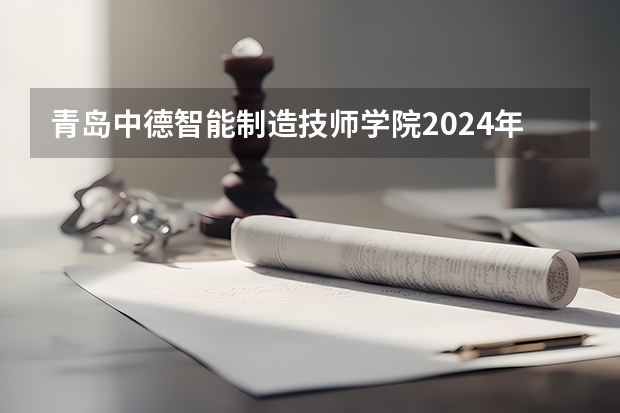 青岛中德智能制造技师学院2024年招生简章 青岛市招生考试办公室电话