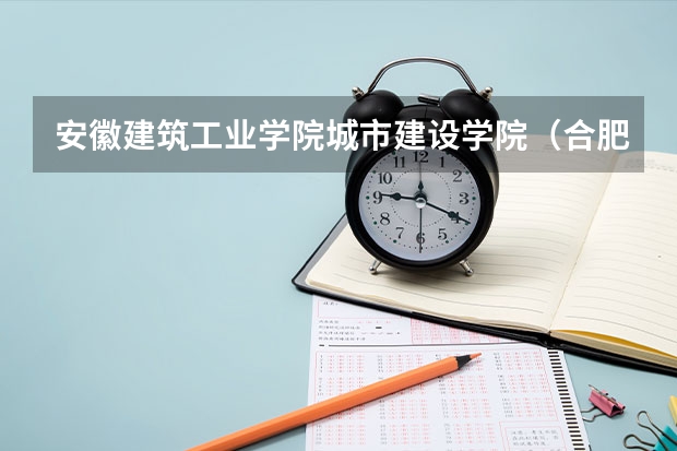 安徽建筑工业学院城市建设学院(合肥三本)里什么专业最牛?