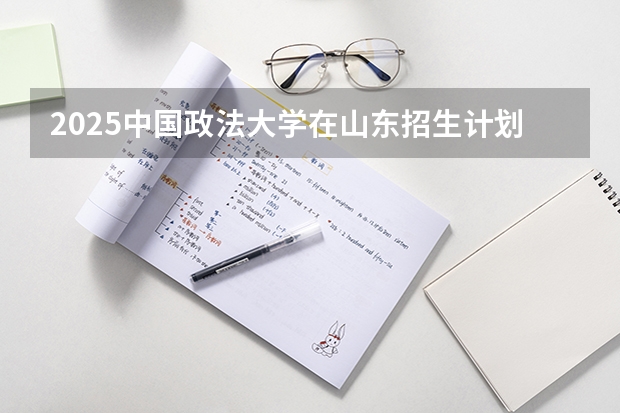 2025中国政法大学在山东招生计划预测