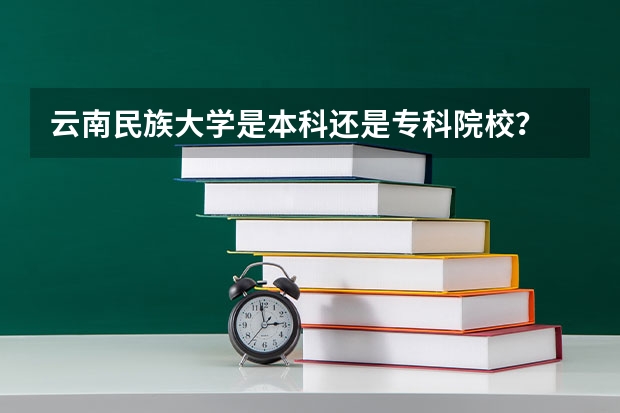 云南民族大学是本科还是专科院校?