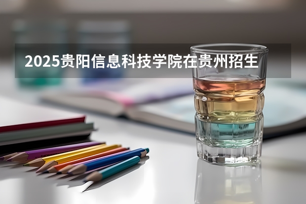 2025贵阳信息科技学院在贵州招生计划人数