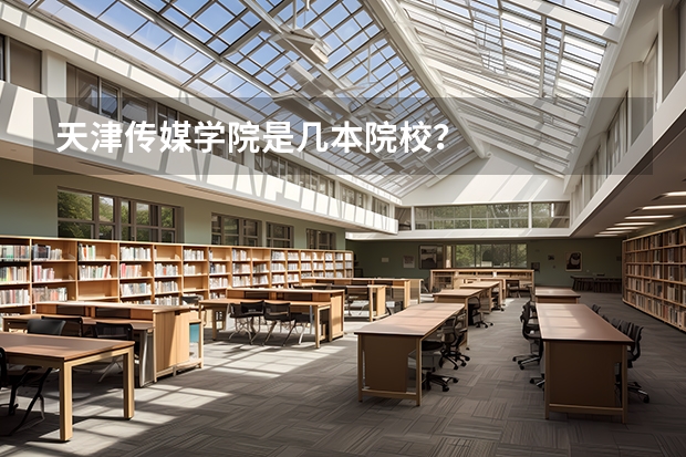 天津传媒学院是几本院校?