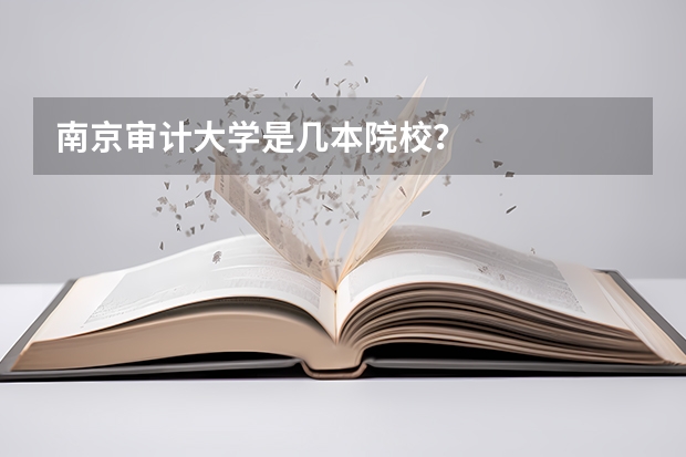 南京审计大学是几本院校?
